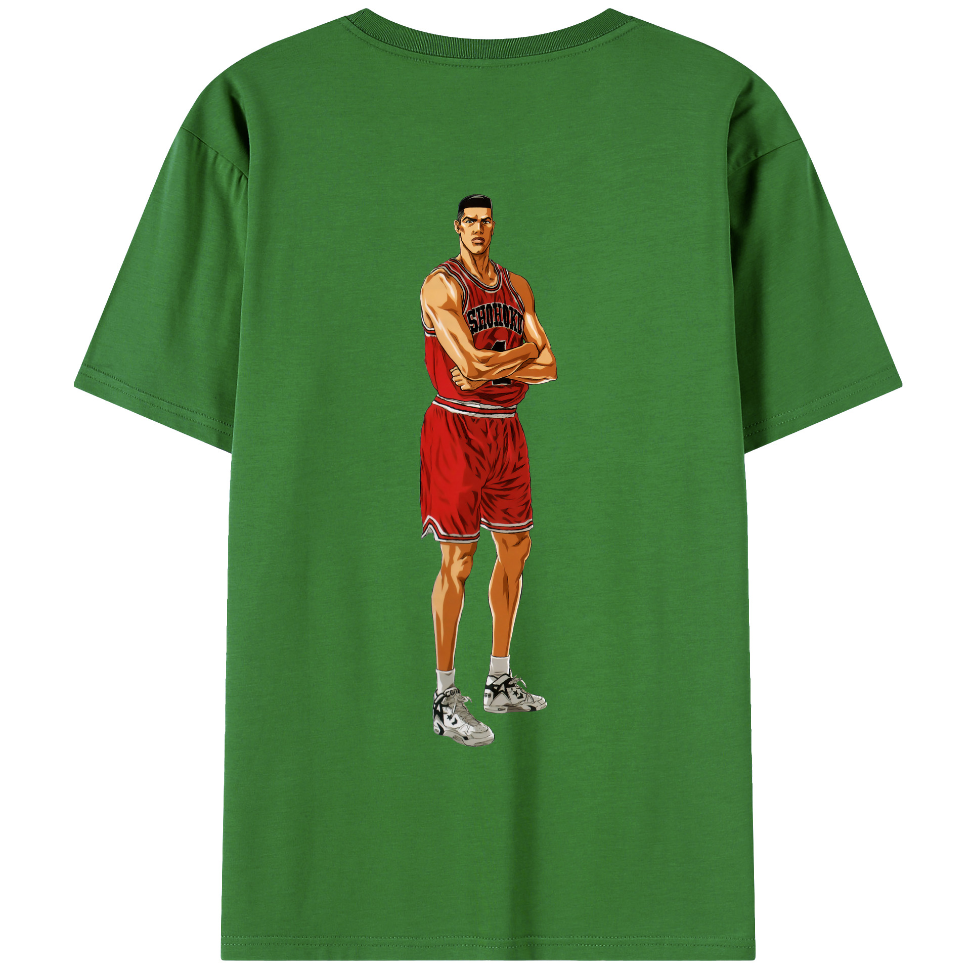 SLAM DUNK／スラムダンク レディース半袖Tシャツ(バックプリント)